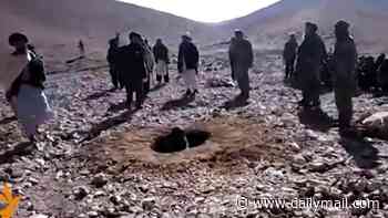 The images that shocked the world: How Taliban's medieval barbarity was exposed by video showing a woman stoned to death for adultery