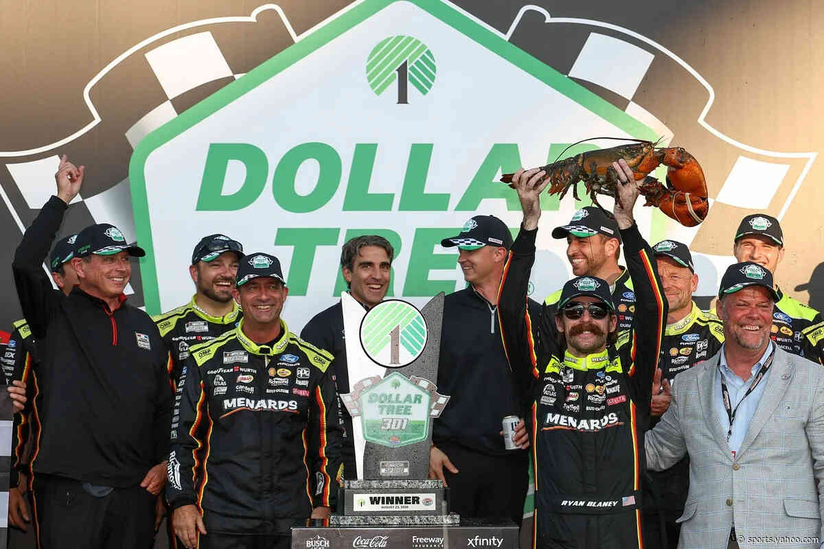 Ryan Blaney claws to NASCAR Cup New Hampshire victory over Bubba Wallace