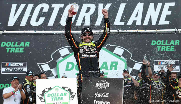 Ryan Blaney wins NASCAR Cup race at New Hampshire Motor Speedway