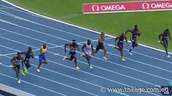 Nine men crack 10 seconds in historic 100m race