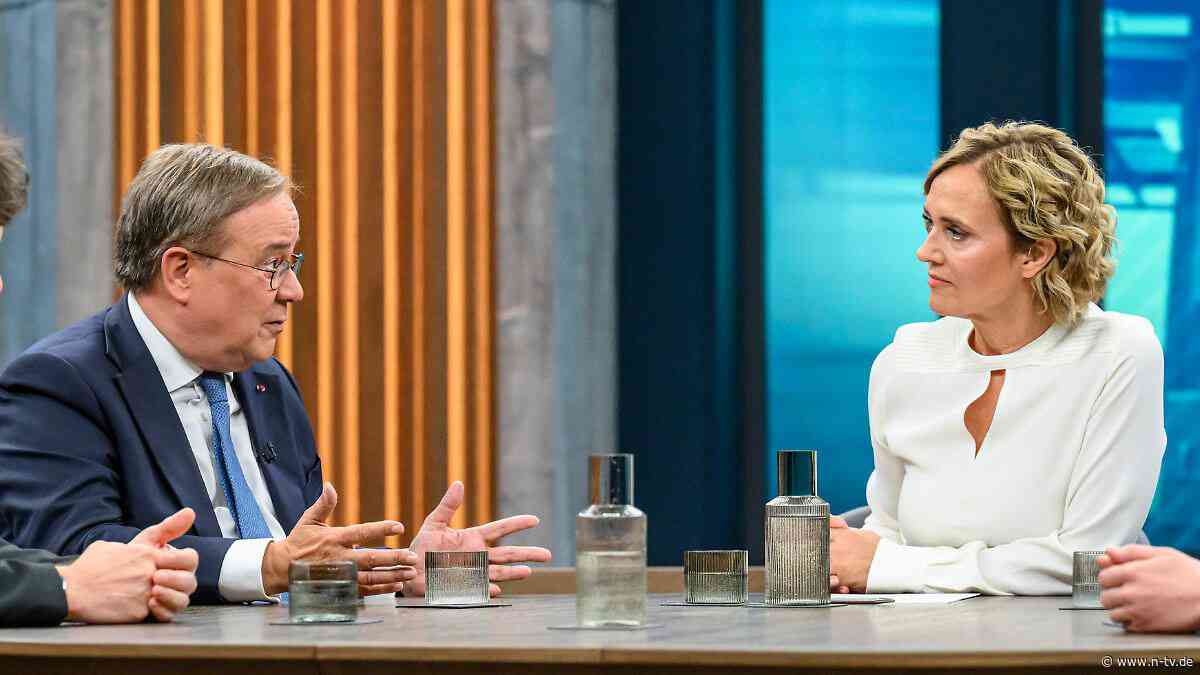 Brandmauer-Talk bei Caren Miosga : Laschet in Rage: "Sie wollen die CDU in Richtung der AfD treiben"