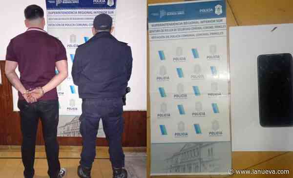 Coronel Pringles: lo aprehendieron por robarle el celular al chofer de la grúa que trasladaba su auto