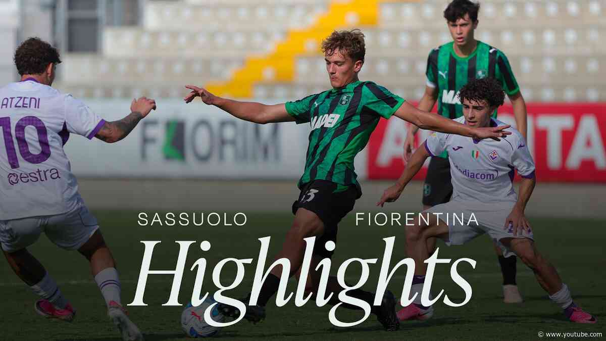 Primavera 1 | Gli highlights di Sassuolo-Fiorentina 1-1