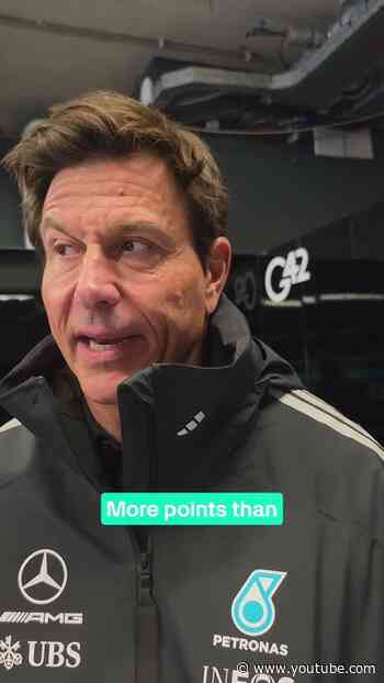 Toto speaks on a strong start to the weekend 🙌 #f1 #mercedesf1 #totowolff