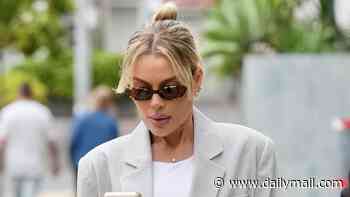 Skye Wheatley cuts a sombre figure as she arrives at court over mid-range drink-driving charge