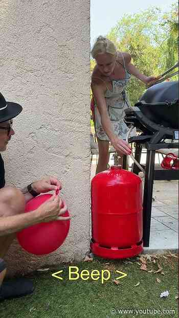BBQ Gone Wrong! 🤣 -Julien Magic