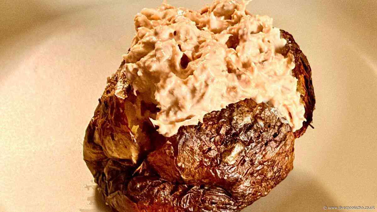 I make baked potatoes tastier and crispier by coating them in 1 simple item before cooking
