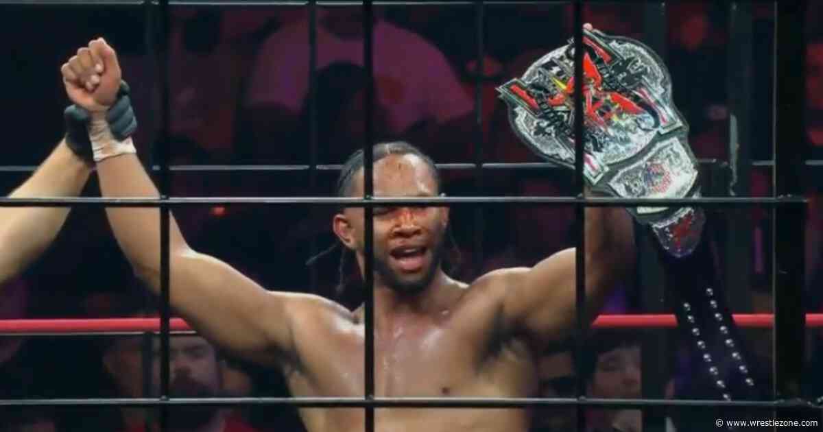 Leon Slater Regains X-Division Title After Bloody Battle At TNA Lockdown