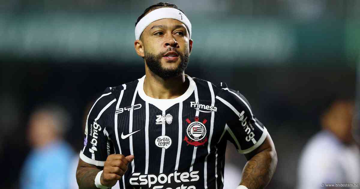 Memphis Depay valt na tumultueuze week opnieuw in bij Corinthians, maar kan nederlaag niet voorkomen