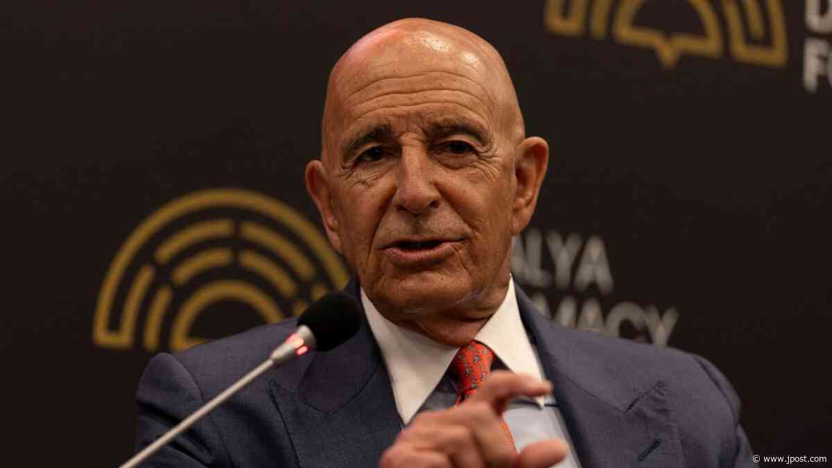 US envoy Barrack reverses Golan comments, reaffirms Trump's recognition of Israeli sovereignty