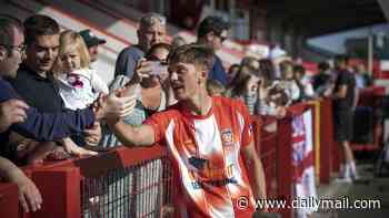Journey to Wembley: After a fortnight of fretting over floodlights on the fritz, Nelson's FA Cup journey ends at Witton Albion - where home fans toasted victory with pina coladas!