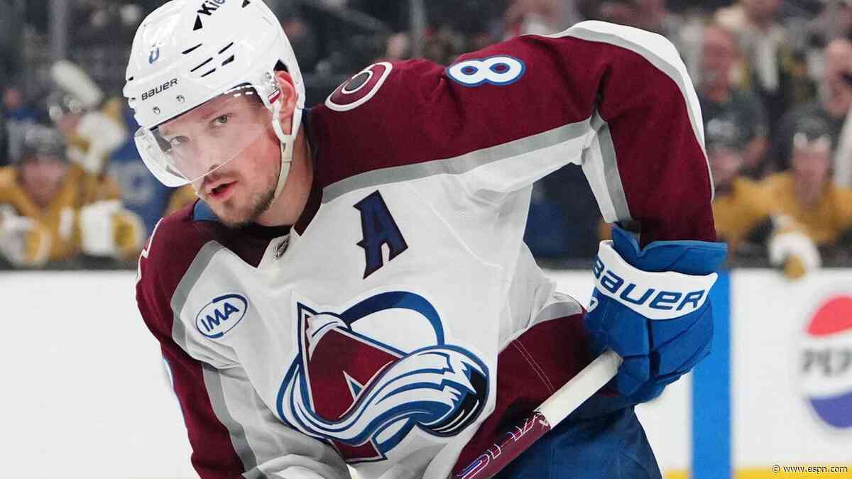 Sakic 'confident' Avs lock up Makar before season