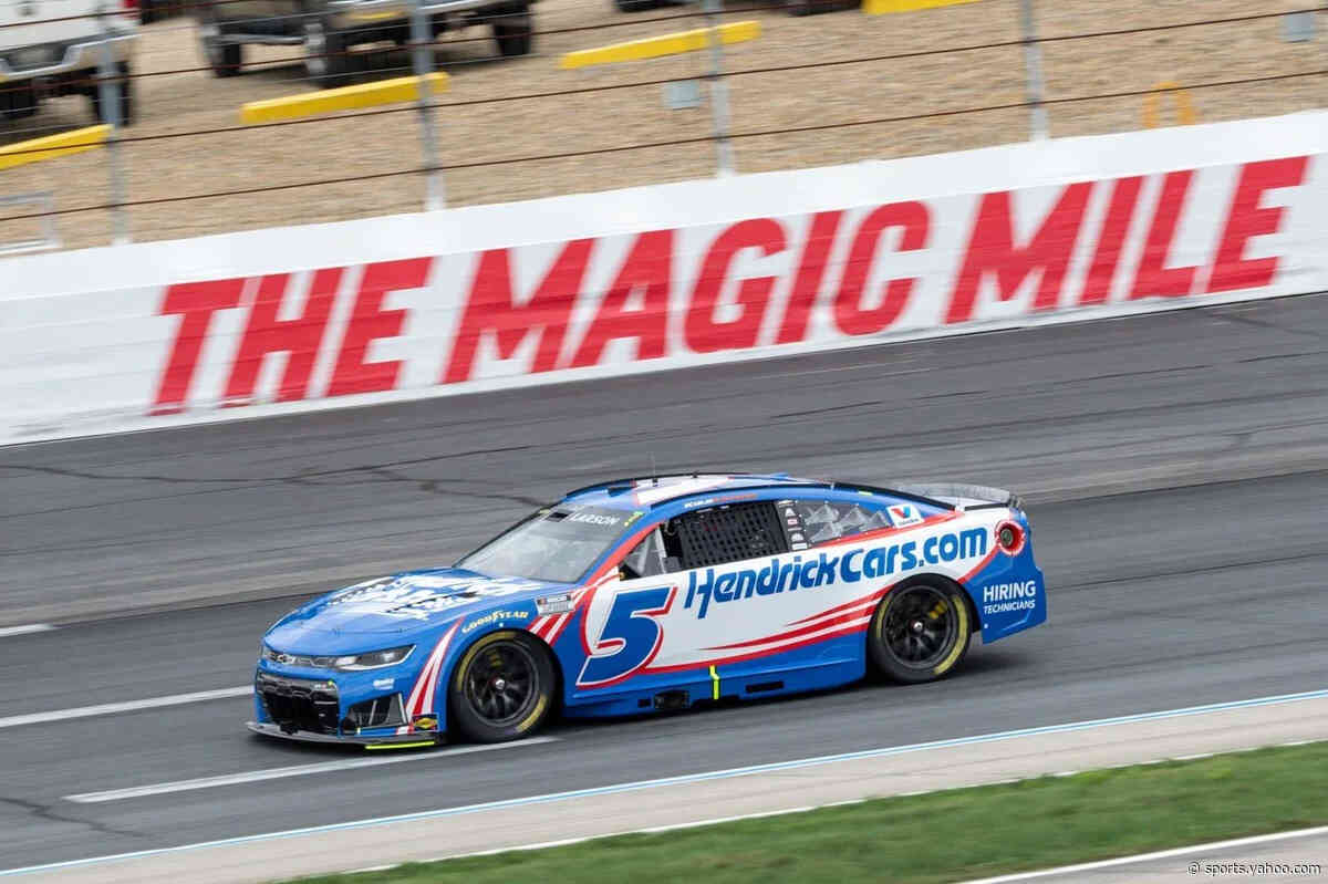 Kyle Larson explains what he liked about challenging conditions in New Hampshire