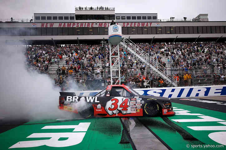 Layne Riggs wins NASCAR Truck race at New Hampshire in August 2026