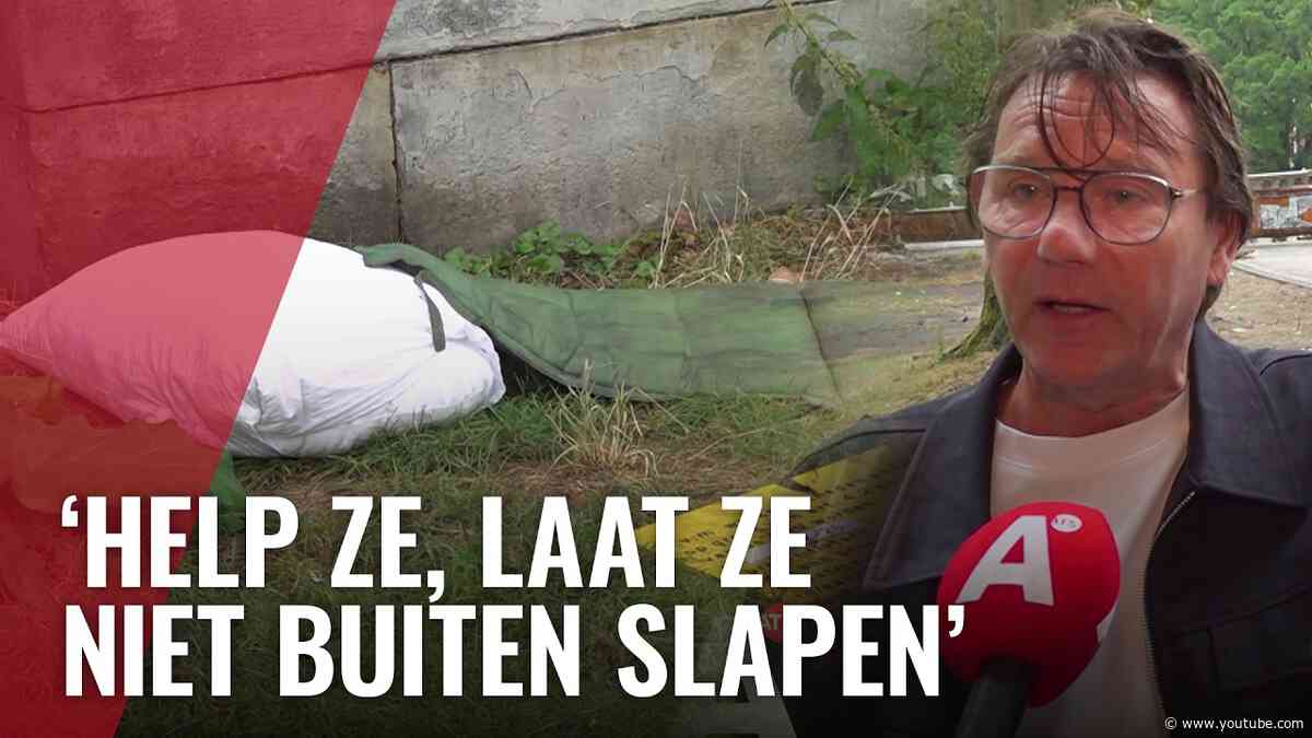 Buiten slapen niet meer strafbaar, buurt niet blij