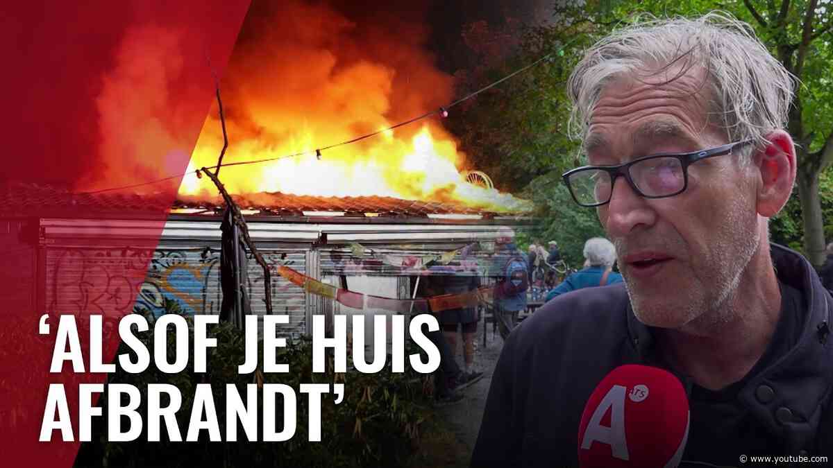Geliefd buurthuis Flevopark verwoest in brand