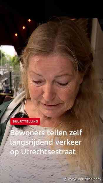 Bewoners tellen langsrijdend verkeer Utrechtsestraat