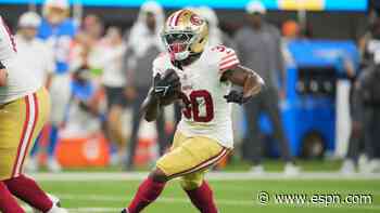 Sources: Saints fill out RB depth with White trade