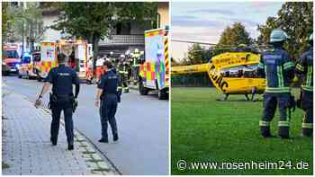 „Ein lauter, dumpfer Knall“: Rosenheimer Jugendliche schwer verletzt – Pyrotechnik im Spiel?