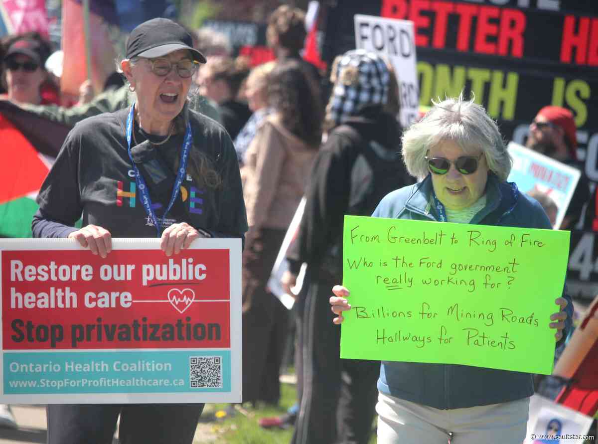 Demonstrators to protest Ford at Sault protest Saturday
