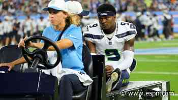 Seahawks rookie Clark breaks ankle, out months