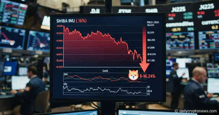 Shiba Inu tumbles 16% as tariff war fears drive selling pressure