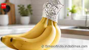 Keep Bananas Fresh Longer: Foil on stems slows ripening; storage tips cut waste