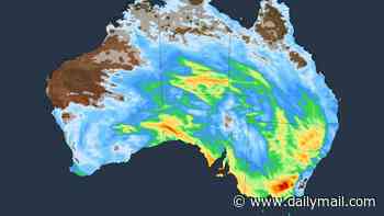 Millions of Aussies told to brace for heavy downpours and flash flooding as mammoth weather system moves across the country