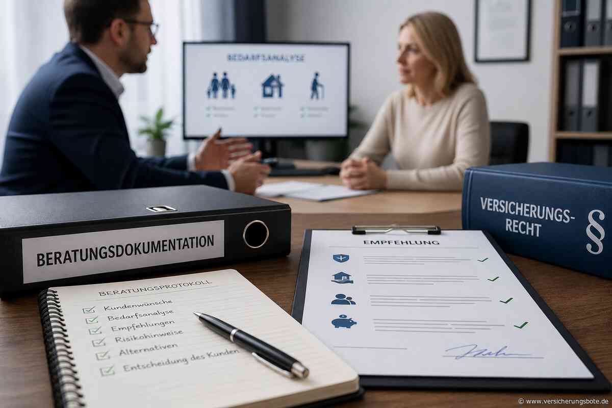 Falschberatung: Beratungsdokumentation rettet Versicherungsmakler