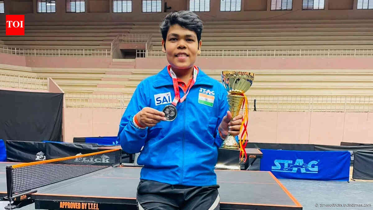 Leg-length gap forces para table tennis champion to halve training