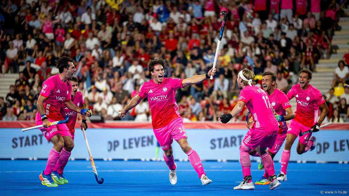 "Das ist Aura, Jungs!": Hockey-Bundestrainer ist nach Do-or-die-Spiel völlig aus dem Häuschen