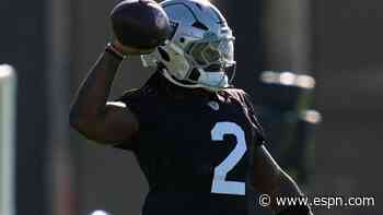 Sources: Raiders' Jeanty likely has ankle sprain