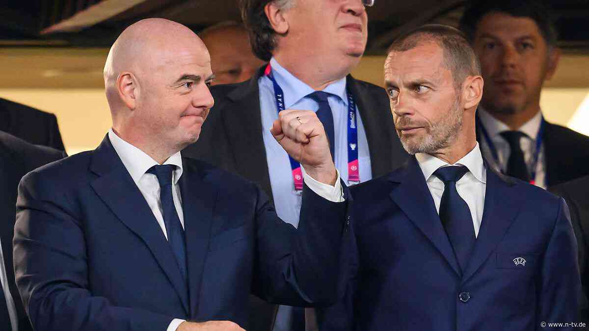 "Glaubwürdigkeit größer": UEFA-Boss Ceferin tritt nicht gegen Infantino an