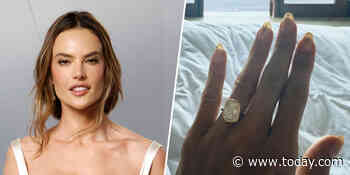 Alessandra Ambrosio’s Cushion Cut Engagement Ring Is Worth $200,000 to $400,000, Experts Say