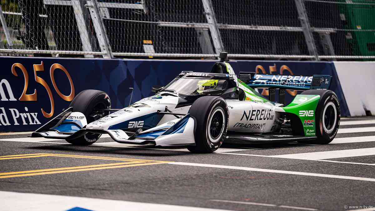 Im Schatten des "Beast": Mick Schumacher überzeugt bei großer Trump-Show