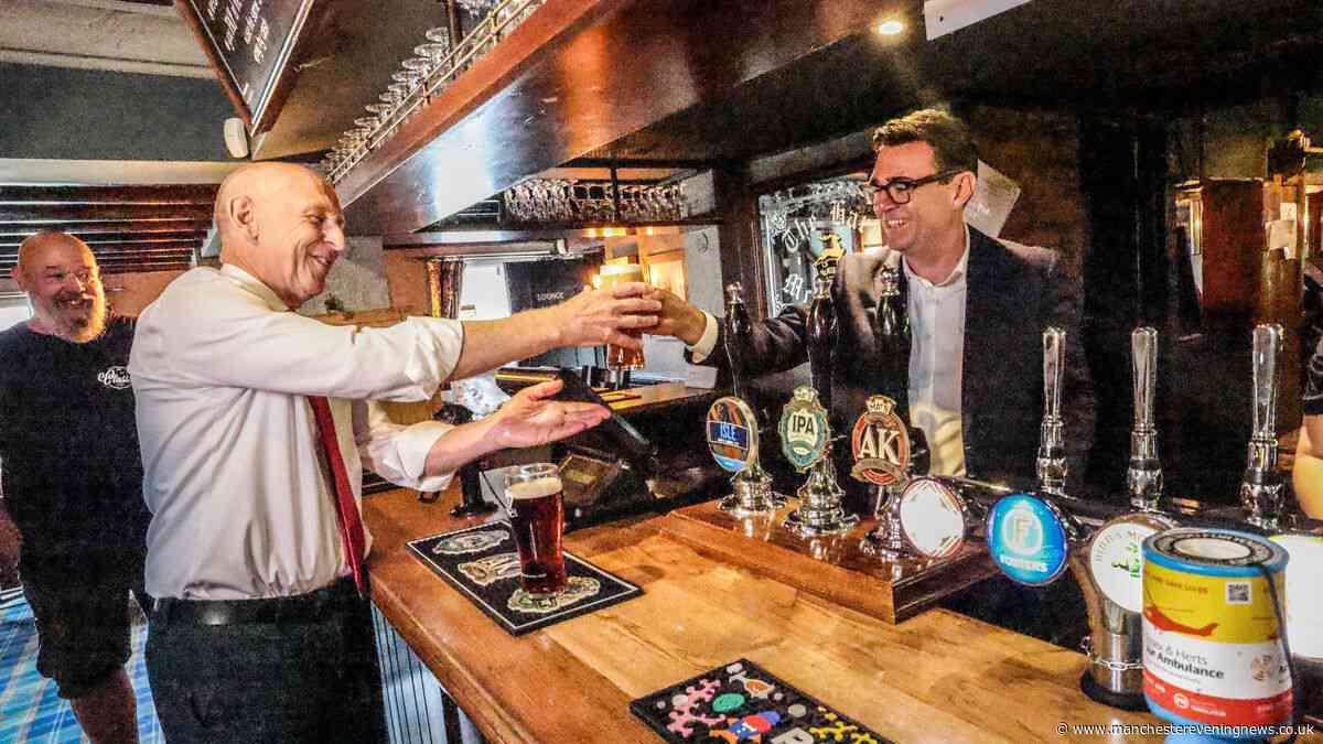 Andy Burnham government orders major review of pub and restaurant business rates valuations