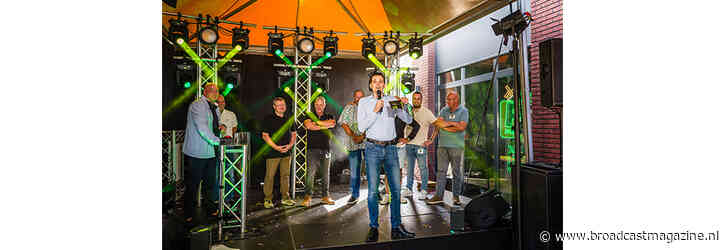 Opening nieuwe studio Polder Radio trekt veel belangstelling