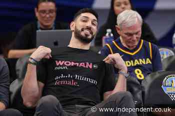 Enes Kanter Freedom gets tossed from arena after courtside clash with WNBA star