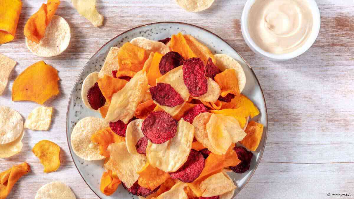 Gemüsechips aus der Heißluftfritteuse überzeugen mit natürlichem Geschmack – ohne Öl