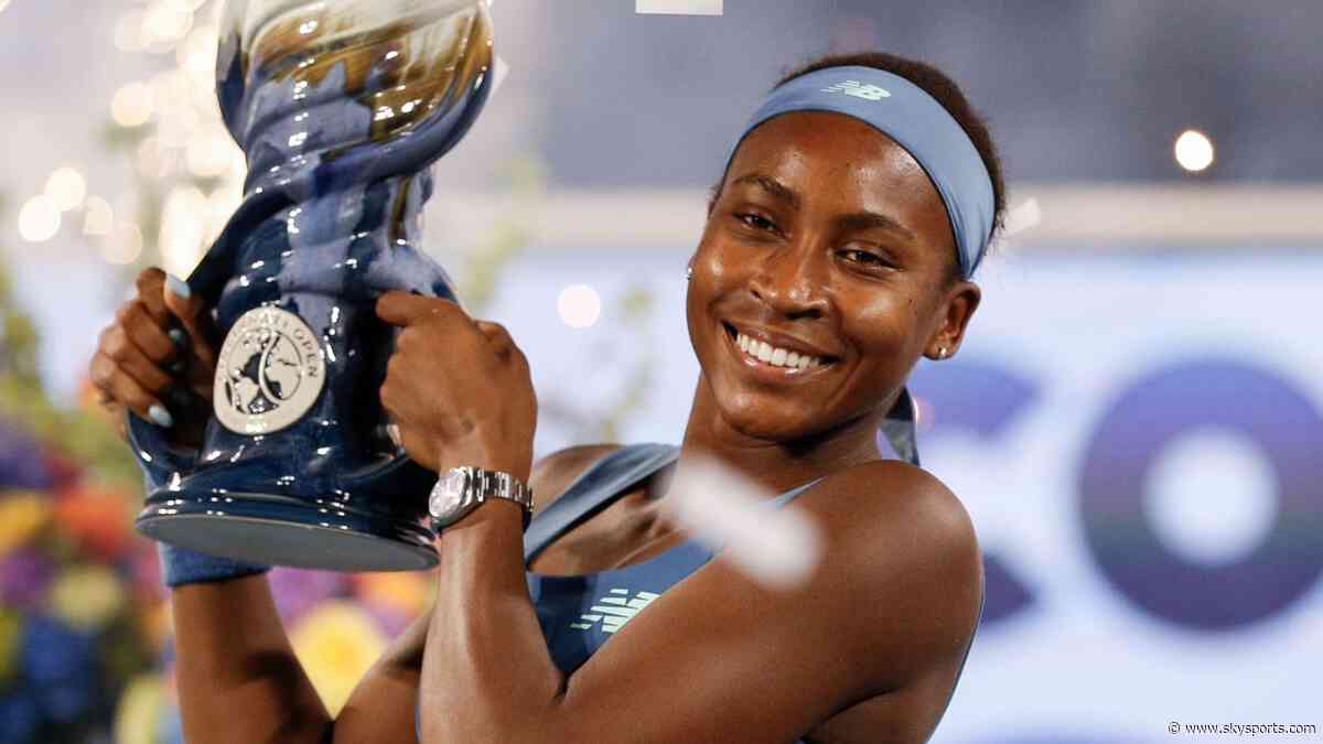 Gauff 'dangerous' for US Open after cruising to second Cincinnati title
