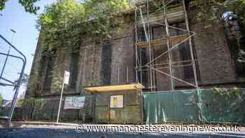 Main road in Ancoats closed after 'structural failure' at derelict church
