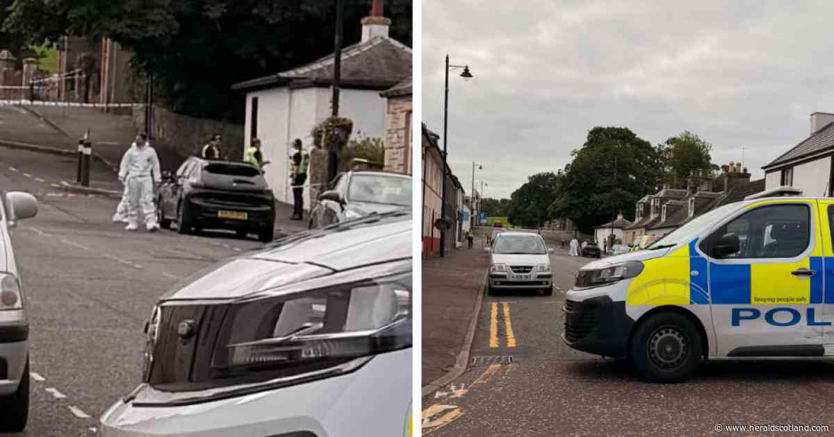 Arrest after man found injured in Ayrshire village dies in hospital