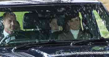 Royals attend church service near Balmoral estate