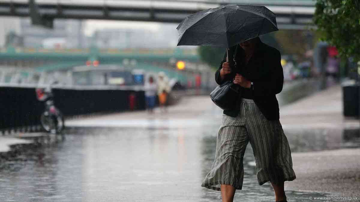 Yorkshire areas set to be hit by 'most explosive weather phenomenon' this week