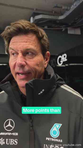 Toto speaks on a strong start to the weekend 🙌 #f1 #mercedesf1 #totowolff