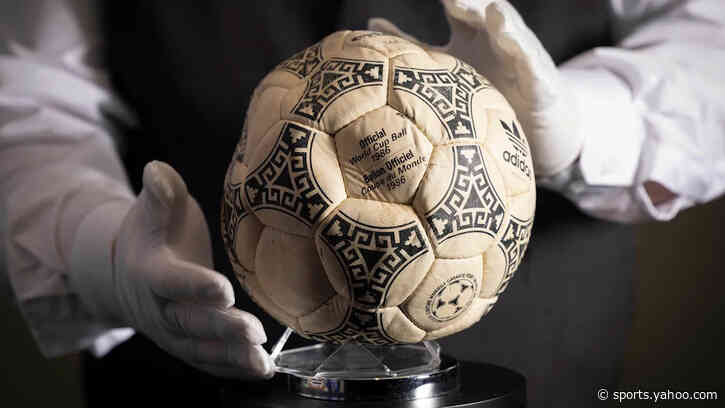 Maradona's 'Hand of God' ball sells for £2.5m