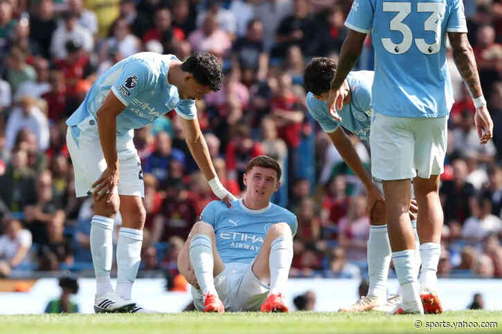 A Manchester City midfielder may have avoided a nasty injury against Bournemouth