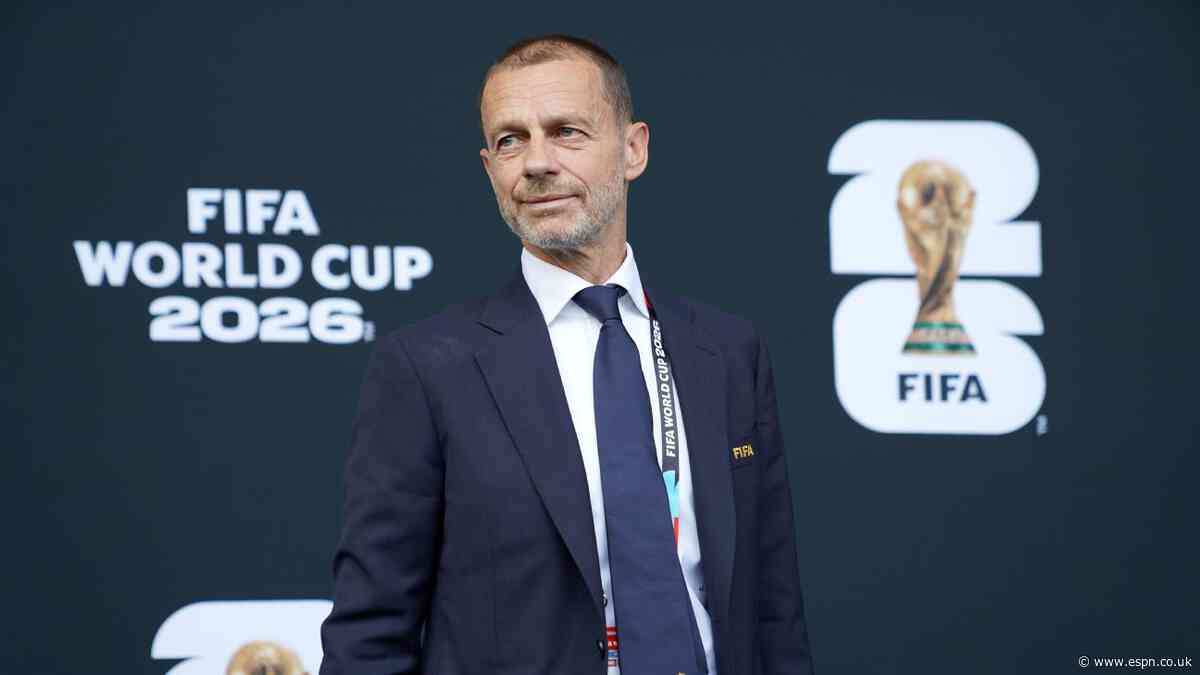 UEFA boss Čeferin rules out FIFA presidency bid