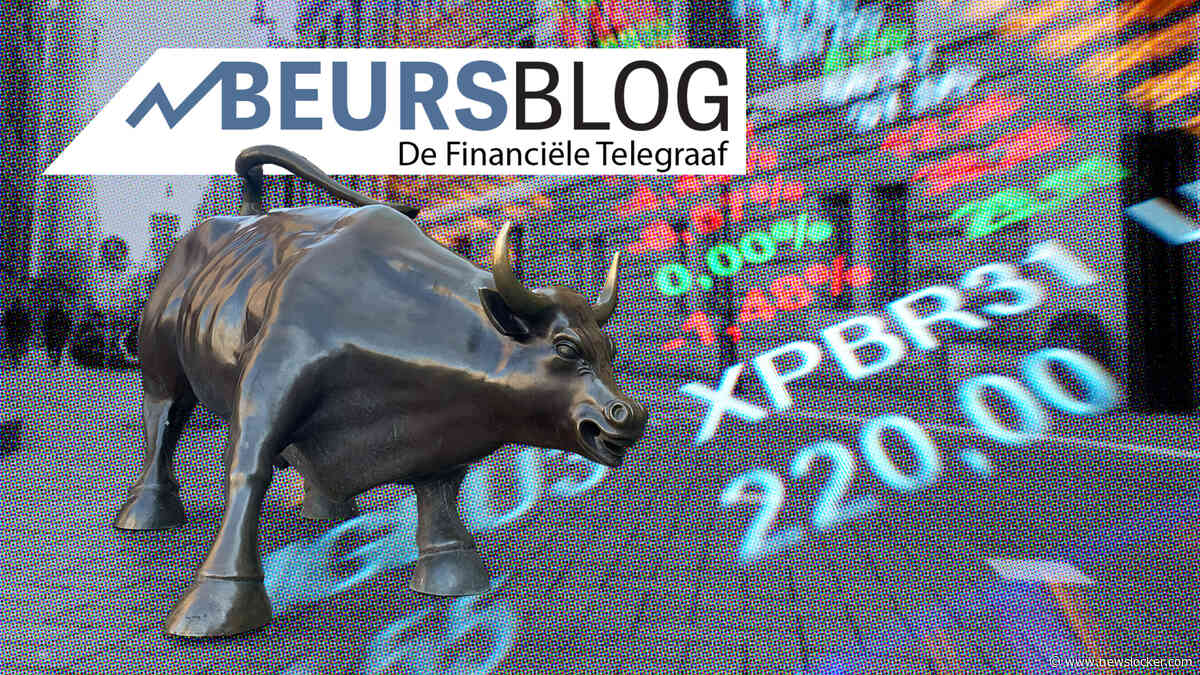 LIVE | AEX doet stapje terug, goud blinkt
