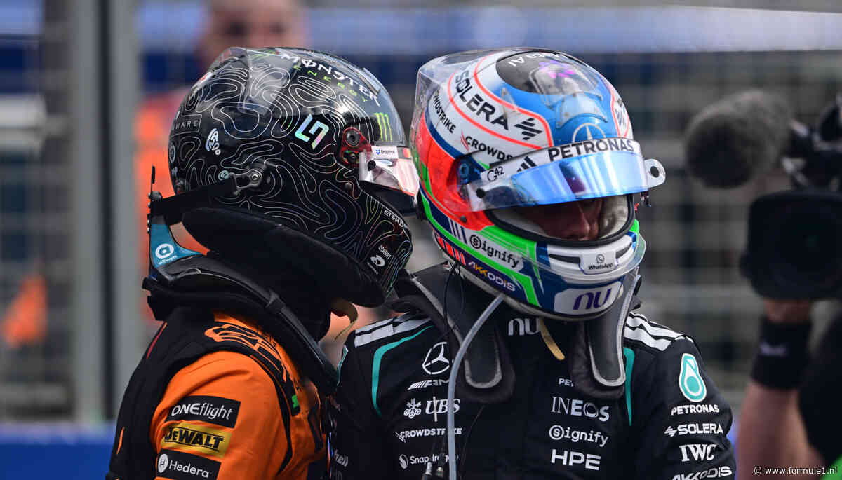 Kimi Antonelli buigt voor tempo McLaren: ‘Mercedes niet langer snelste team’